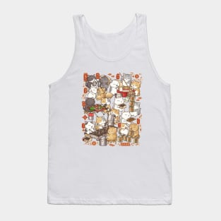 Chubby Cat Chinese New Year Kuih Kapit Workshop Tank Top